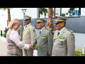  وزير الدفاع ونظيرته التشيكية يوقعان مذكرة تفاهم في مجال التعاون العسكري  