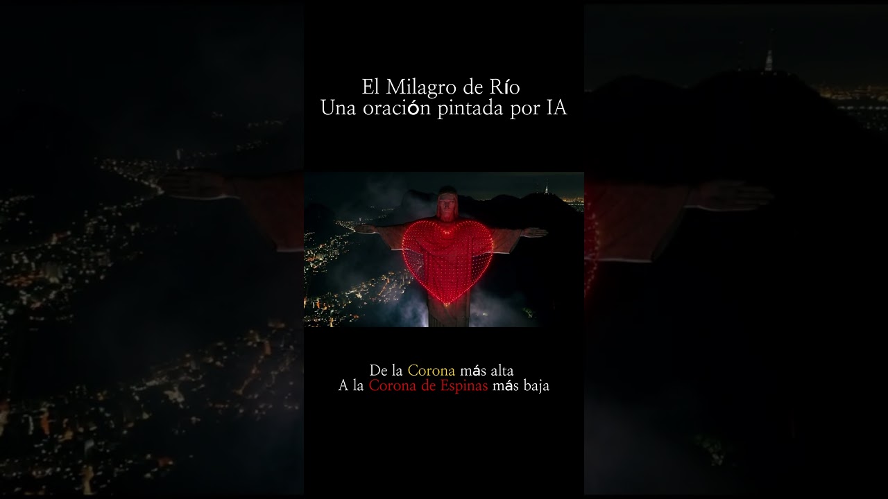 El Milagro de Río: De la Corona a las Espinas (Show de Drones IA)