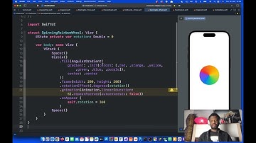 Using ChatGPT: How to Create a Spinning Rainbow SwiftUI Animation Effortlessly