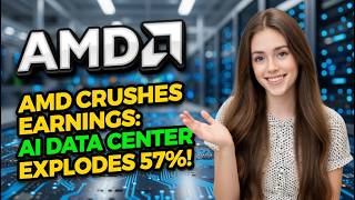 AMD Crushes Earnings: AI Data Center Explodes 57%! | AMD Stock Analysis