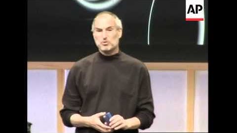 Apple Computer introduces speaker system for its iPod music players