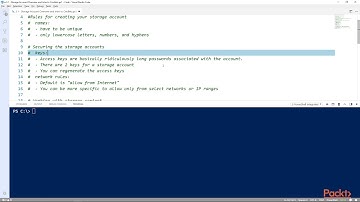 Azure PowerShell on the Cloud : Storage Account Overview & Intro to Storage Cmdlets|packtpub.com