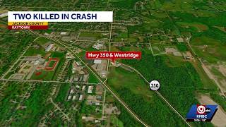 2 killed, 2 critically injured in Highway 350 crash in Kansas City