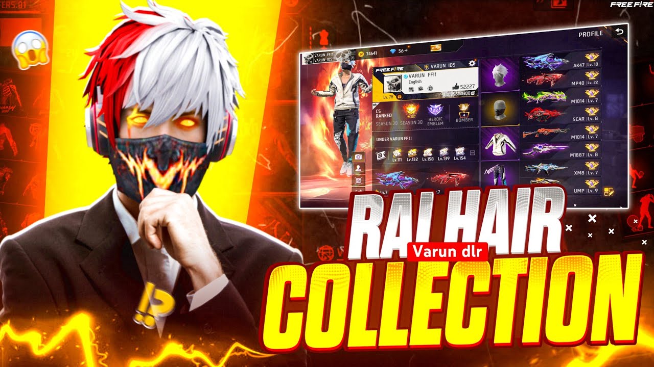 OLDEST ID WITH RAI HAIR ☠️ - FULL COLLECTION VIDEO | VARUN DLR