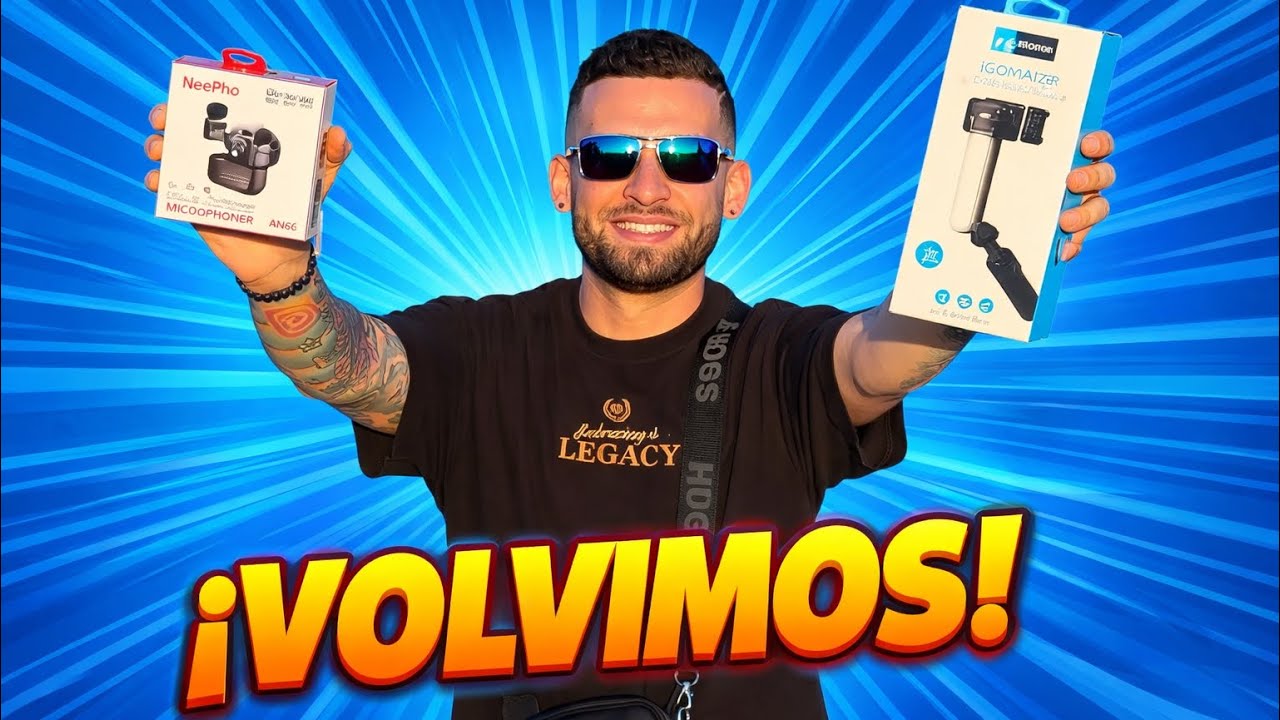 MI REGRESO A YOUTUBE!! + UNBOXING - EL RULOS