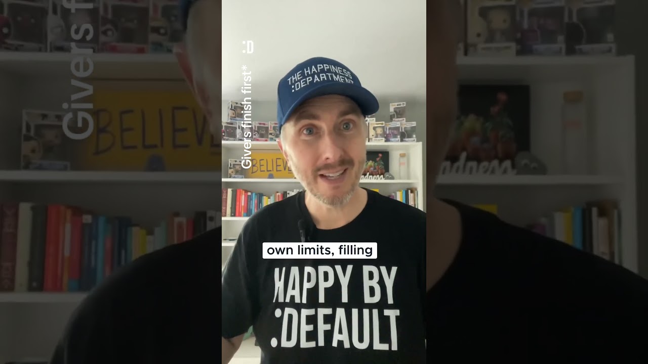 Givers finish first… when they include themselves in their circle of care.