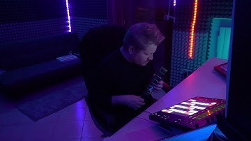 Jamstik+ and Ableton Live in my studio