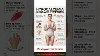 Hypocalcemia: Signs & Symptoms You Should Never Ignore #hypocalcemia #calciumdeficiency #low