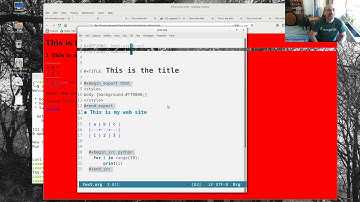 Using Emacs 68 - Tramp and org-publish