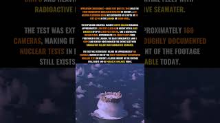 First Underwater Nuclear Explosion Ever #historyfacts #nuclearweapons   #usarmy
