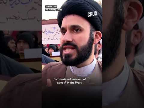 Iran Protests Charlie Hebdo Cartoons Of Supreme Leader Ali Khamenei