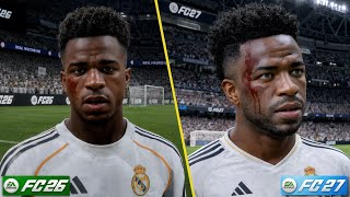 EA SPORTS FC 27 vs FC 26 | Faces, Animations & Graphics Compared screenshot 4