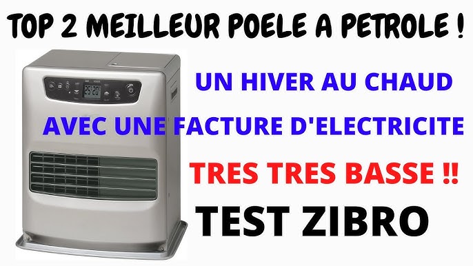 Ce poêle à pétrole électronique est moins cher si vous connaissez