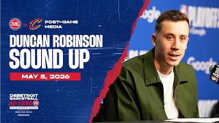 Game 1 Round 2: Post-Game Press Conference: Duncan Harris | Pistons vs. Cavs | 05.05.26 screenshot 5