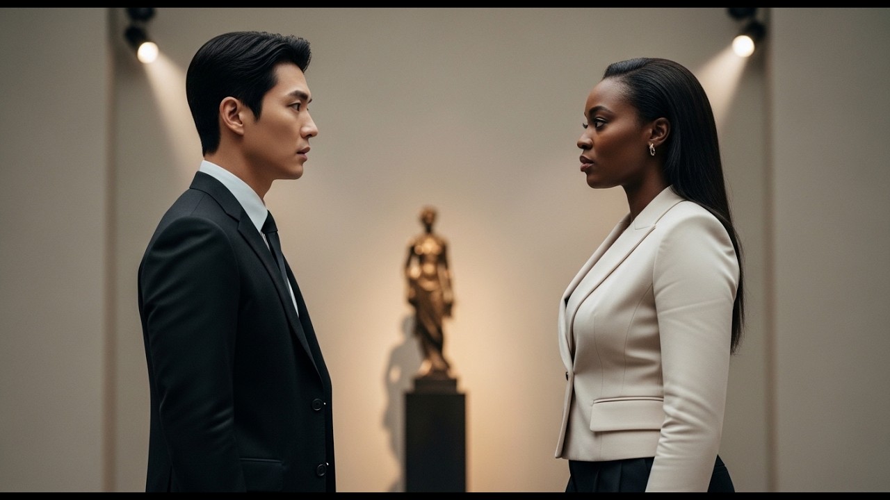 She Exposed the Korean Mafia Boss at Auction — Hours Later, He Burned His Empire to Save Her