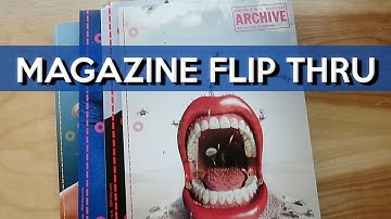 Flipping through my newest Archive magazines!