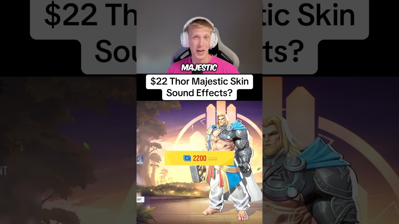 $22 Thor Skin Sound Effects Worth It? 
