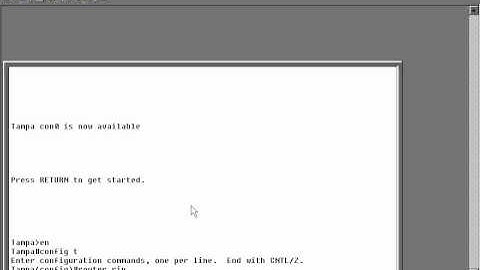 CCNA - Configuring a Passive Interface on a Cisco Router.avi