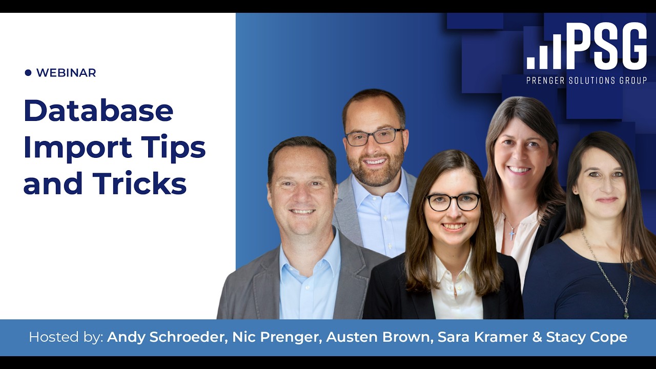 Database Import Tips and Tricks - YouTube