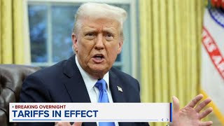 Trump's long-promised tariffs go into effect on Mexico, Canada, China News