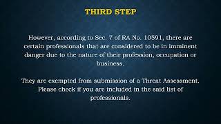 How to Apply for a Permit to Carry Firearms Outside of Residence (PTCFOR) in the Philippines