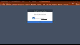 Github Repository Analysis Tool Demo