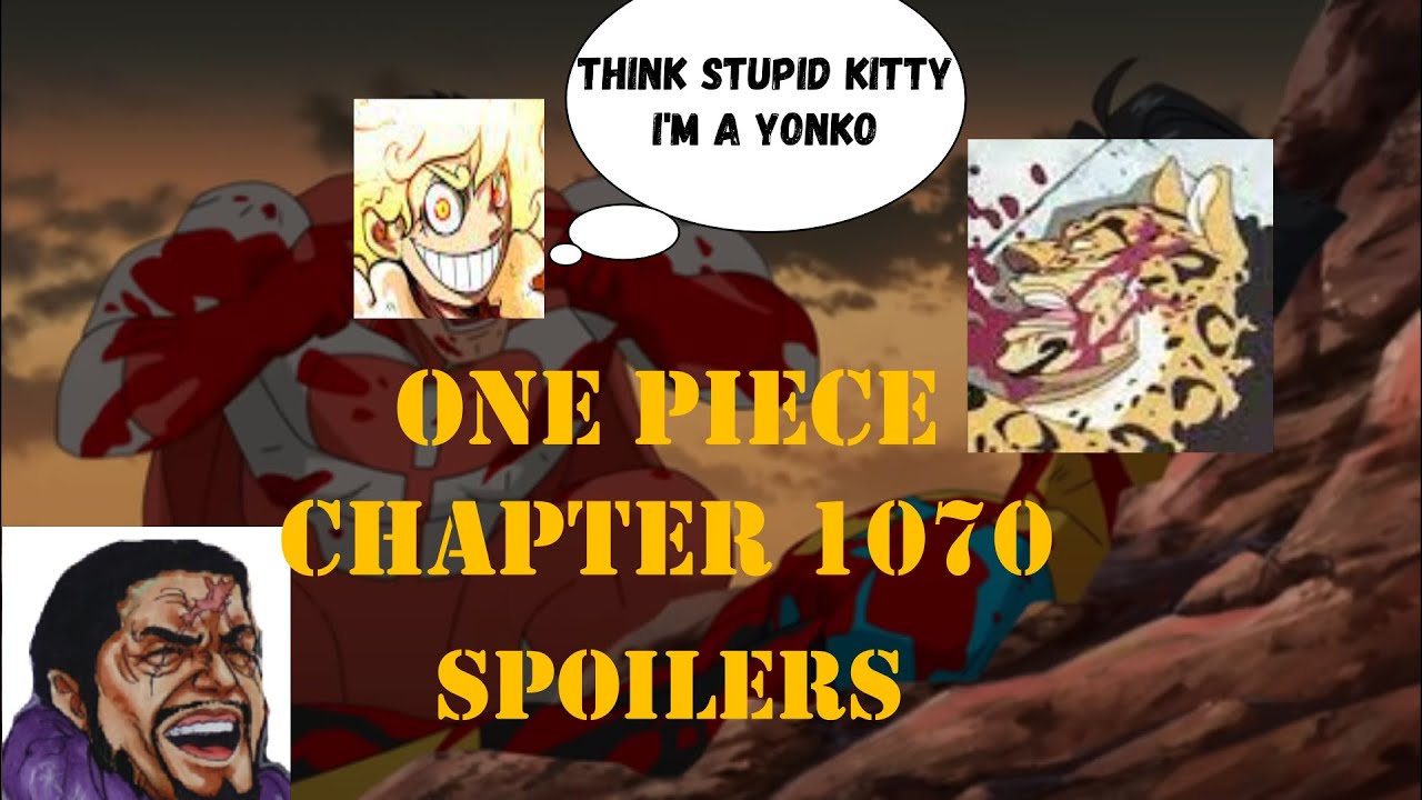 One Piece Chapter 1070 Spoilers