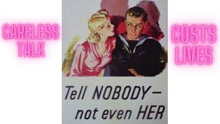 Careless Talk Costs Lives, Ukraine Army asks for silence, UK WW2 famous poster #carelesstalk