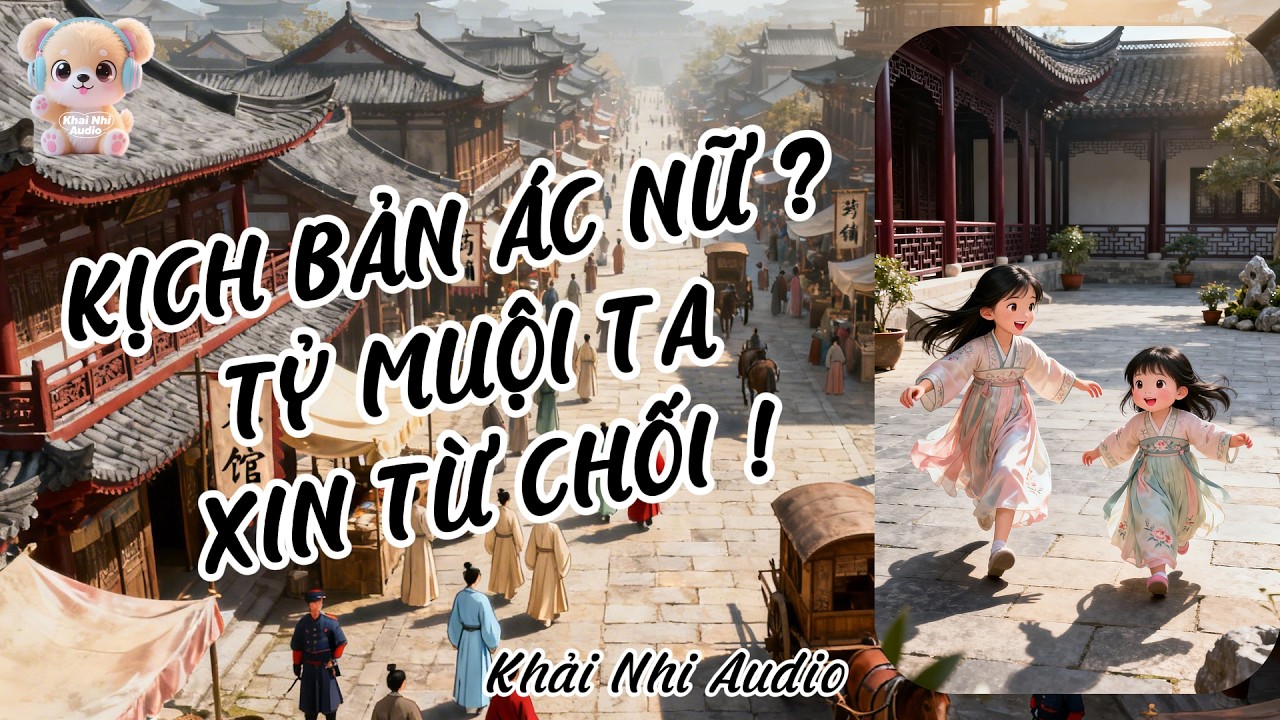 [TRUYỆN AUDIO] KỊCH BẢN ÁC NỮ ? TỶ MUỘI TA XIN TỪ CHỐI ! #khainhiaudio #cổđại #ngôntình #trọngsinh