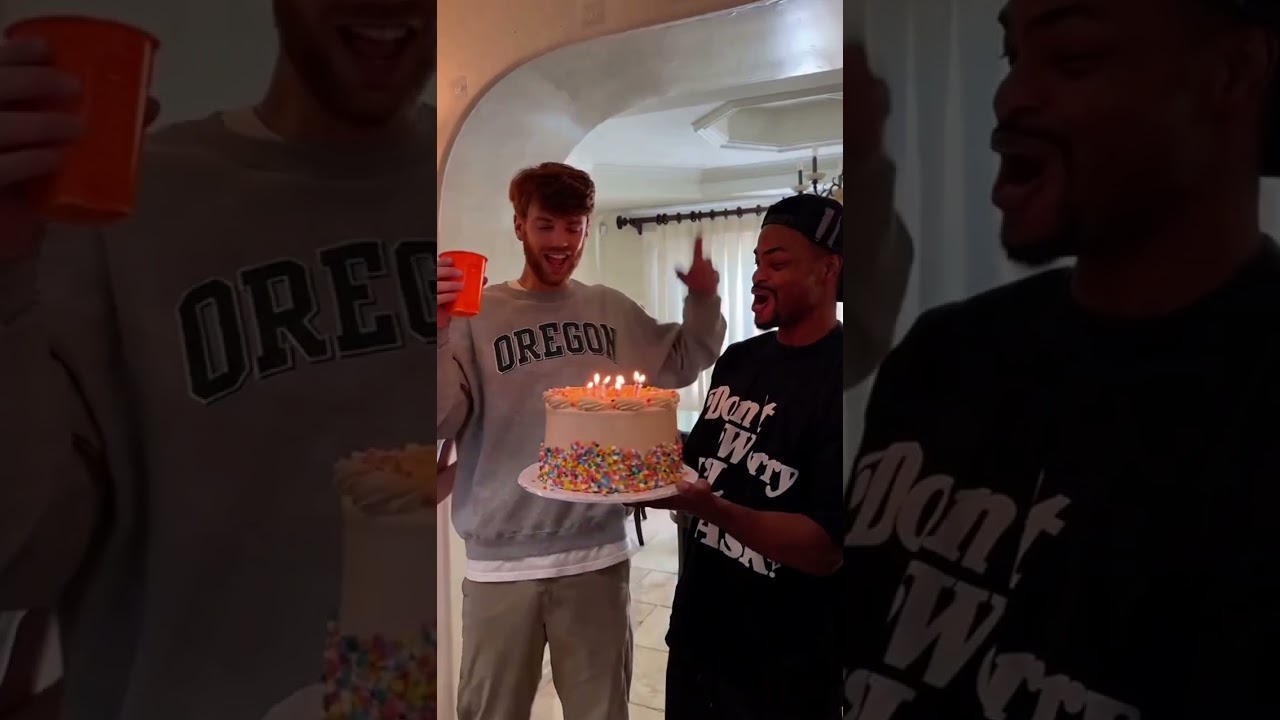 Birthday boy gotta go home