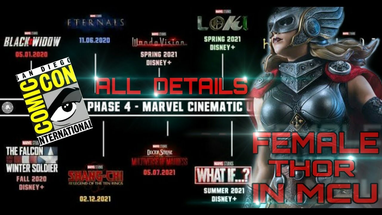 MCU Phase 4 All Movies And TV show Full Details | 