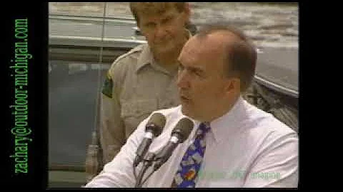 1986-07-31 Michigan Governor John Engler signs int...