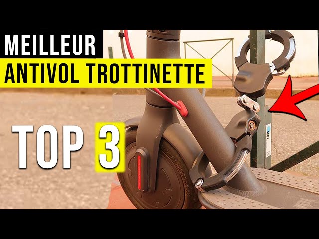 Top 5 du meilleur cadenas de trottinette électrique et guide d