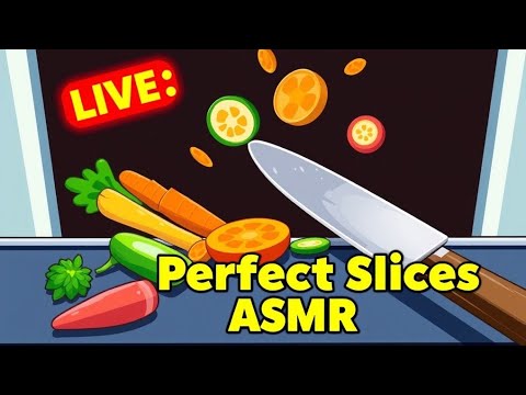 Perfect Slices Live 🔪 Satisfying ASMR Gameplay | Oddly Relaxing Mobile ...