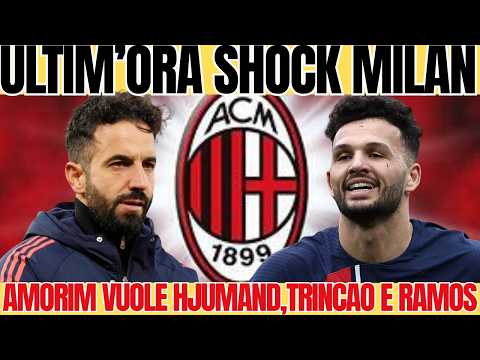 Video ULTIM'ORA SHOCK MILAN :AMORIM VUOLE HJULMAN,TRINCAO E RAMOS