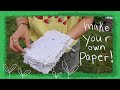 How to Make Recycled Paper at Home