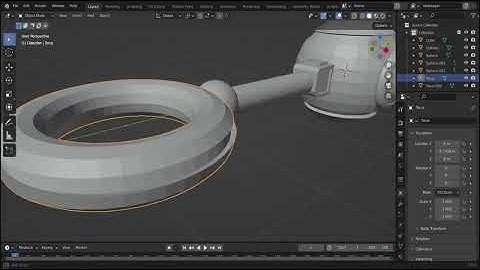 Sci-fi Drone in Blender \Blender 3.0 Modeling Tutorial \ Blender Tutorial\Part One