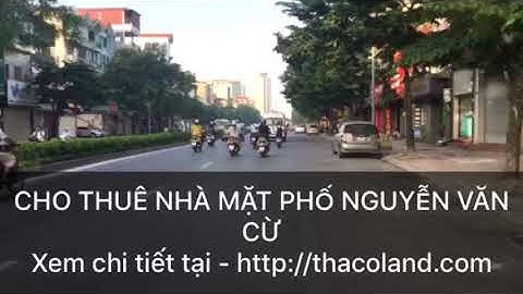 Cho thuê nhà nguyễn văn cừ hà nội