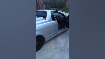 VE SSV Ute idle custom 3” x-force catback