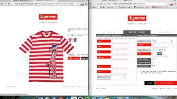 Supreme Bot - LIVE DEMO