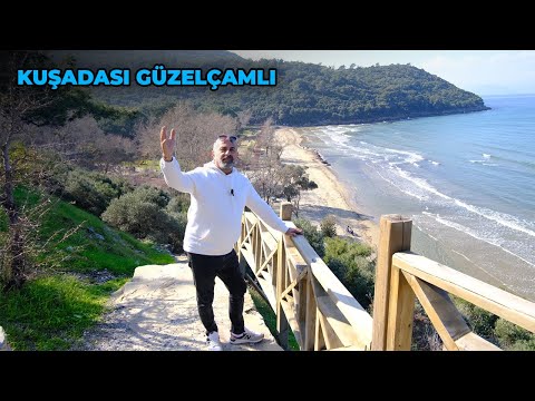 Oksijen Cenneti GÜZELÇAMLI Köyü Kuşadası'nın En Gözde Yeri! / Plajın Arkası Orman!