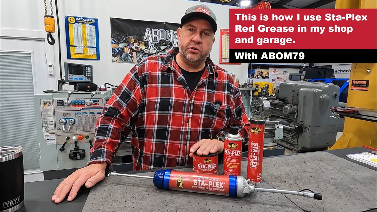 Maintain Equipment Vehicles With CRC Sta-Plex Red Grease - ABOM79