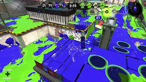 Splatoon2, Rainmaker #140 Rank B plus, Heavy Splatling Remix