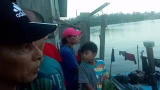 Suasana Pencarian Bocah Tenggelam disungai Berau