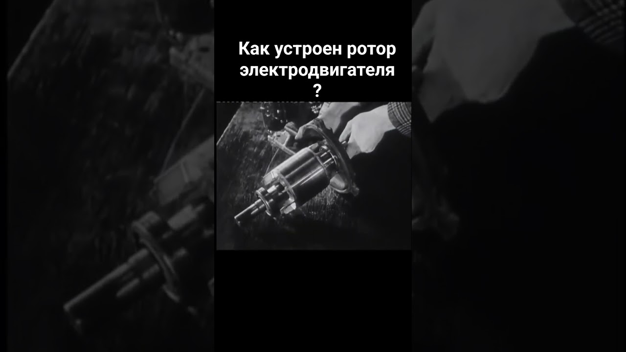 как устроен ротор электродвигателя?