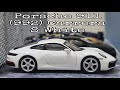 Mini gt porsche 911 992 carrera s white  no 380 unboxing