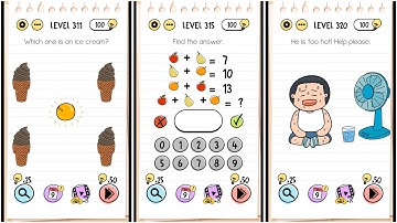 Brain Test: Tricky Puzzles - Levels 311-320 Walkthrough Gameplay