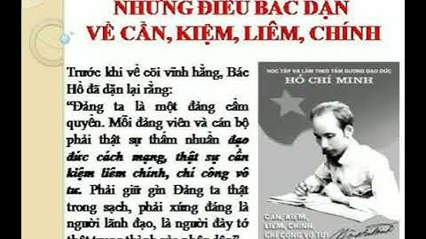 Tư tưởng Hồ Chí Minh về đạo đức