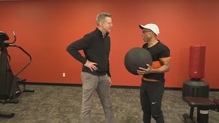 BKM Fitness Bootcamps Slam Ball Exercises
