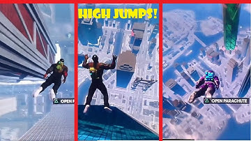 Jumping off the Highest Buildings in Saints Row 3!
